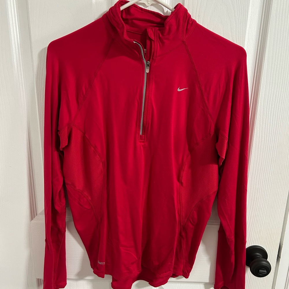 Nike Red Fit Dry Jacket